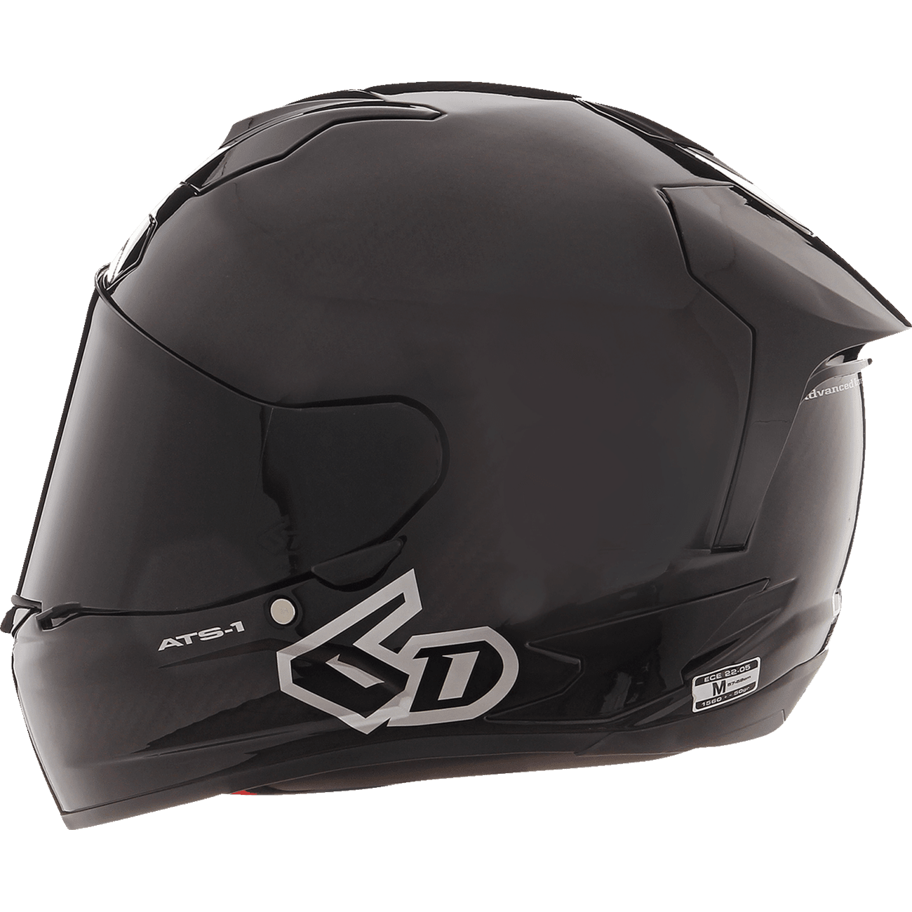 6D HELMETS ATS-1R Helmet Gloss Black Medium 300906