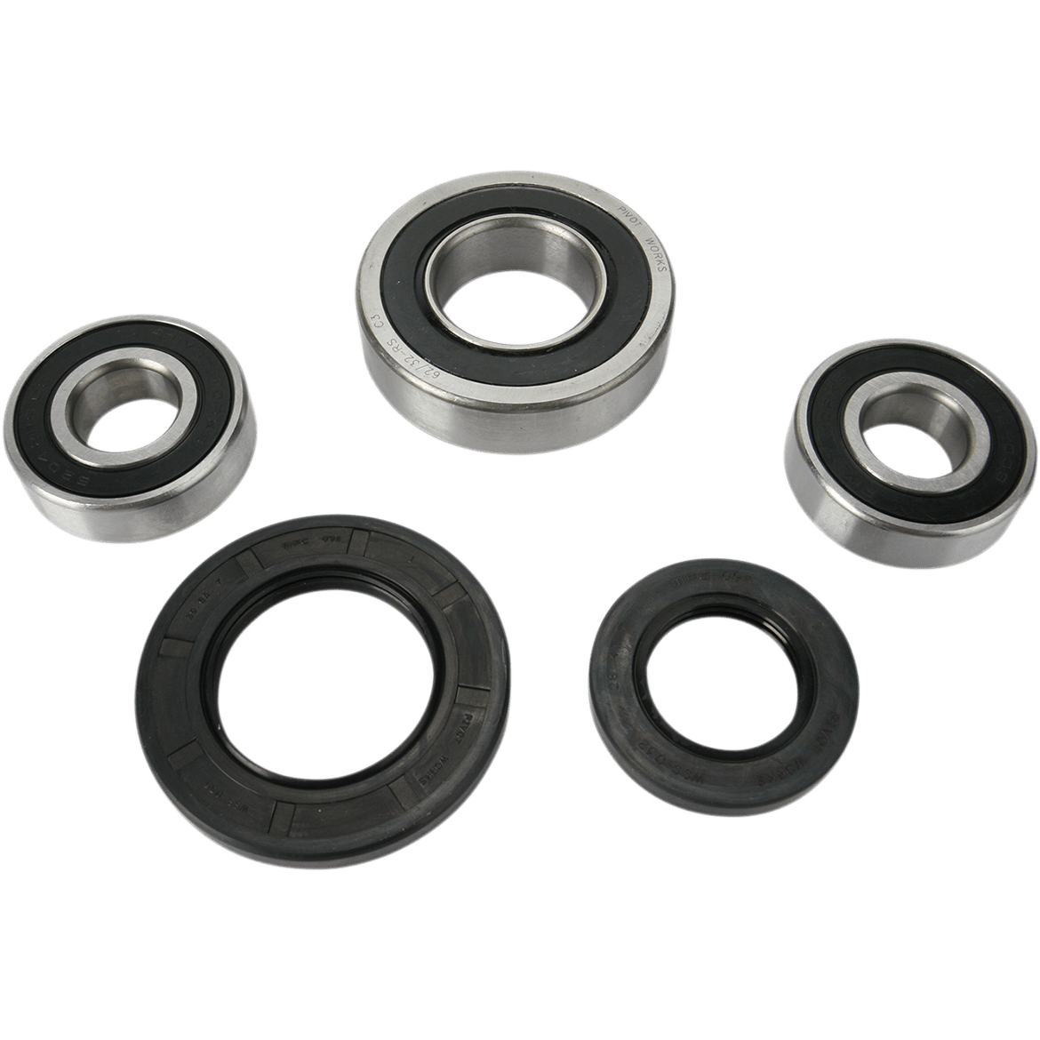 PIVOT WORKS Wheel Bearing Kit Rear