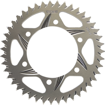 VORTEX Aluminum Sprocket Silver Rear 43 Tooth