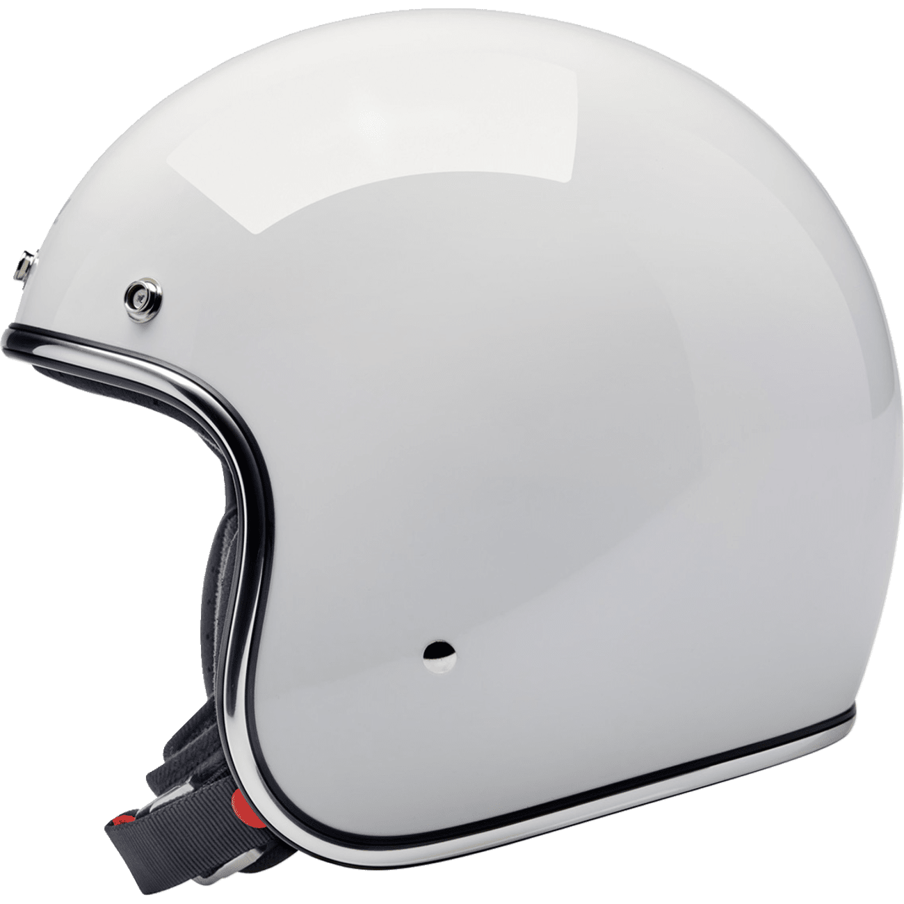 BILTWELL Bonanza Helmet Gloss White XS 1001164201