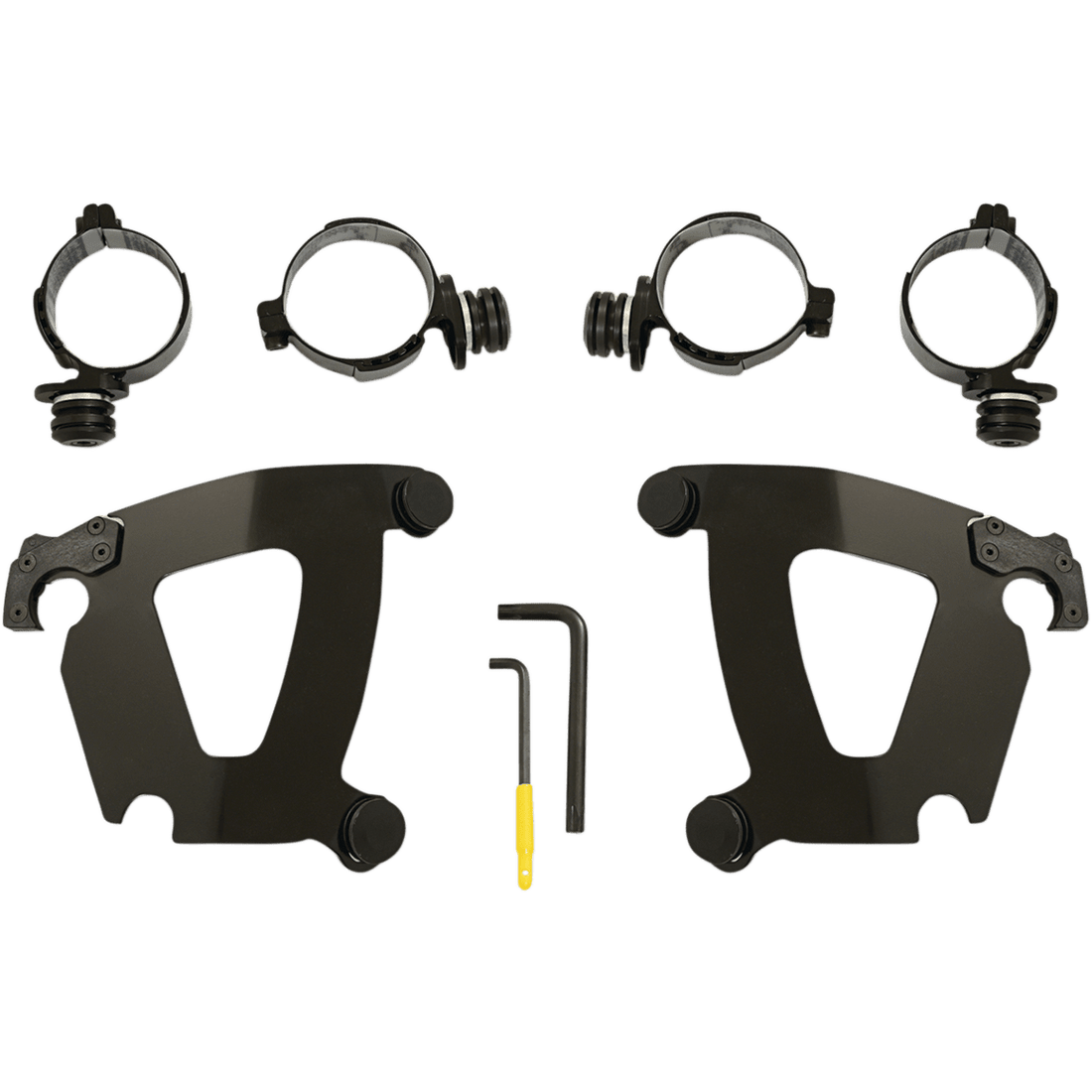 MEMPHIS SHADES Road Warrior Mounting Kit Black FXFB MEB2050