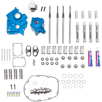 S&S CYCLE Cam Chest Kit with Plate Chain Drive Oil Cooled 550 Cam Chrome Pushrods M8 3101082B