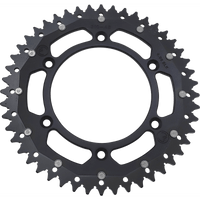 MOOSE RACING Dual Sprocket Black 48 Tooth