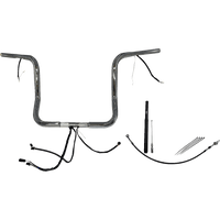 FAT BAGGERS INC. Handlebar Kit Rounded Top 14" Chrome 912514