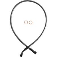 MAGNUM SHIELDING Brake Line Front 12 mm 35° 26" KARBONFIBR AS778126