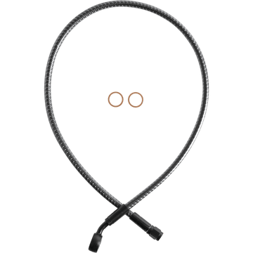 MAGNUM SHIELDING Brake Line Front 12 mm 35° 26" KARBONFIBR AS778126