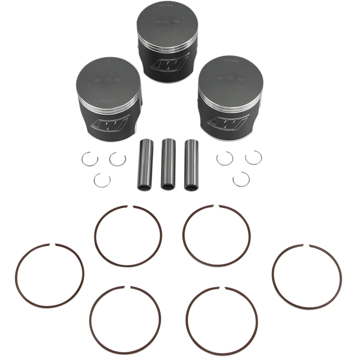 WISECO Piston Kit +0.50 mm Kawasaki K106