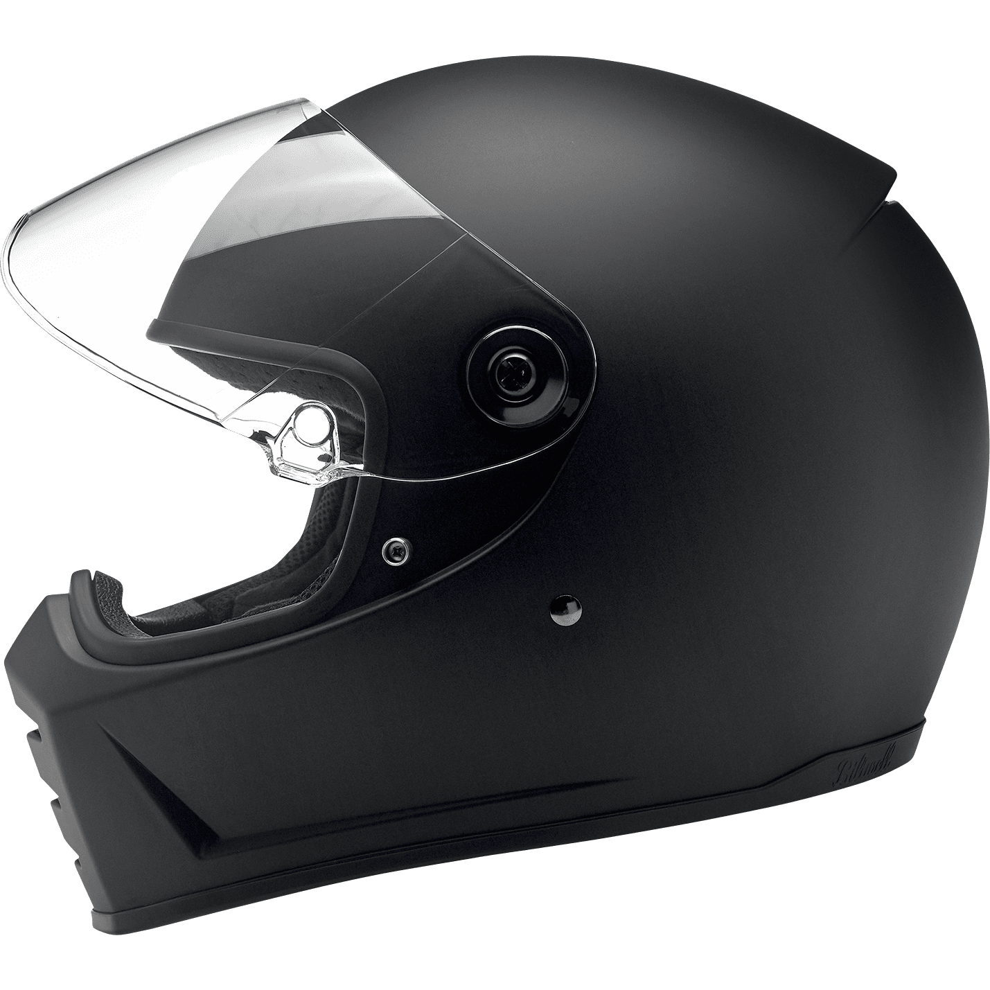 BILTWELL Lane Splitter Helmet Flat Black Medium 1004201103