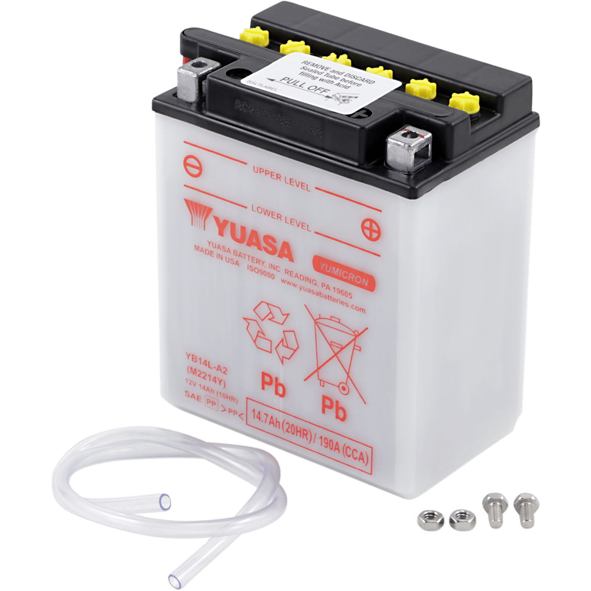 YUASA Battery YB14L-A2 YUAM2214YIND