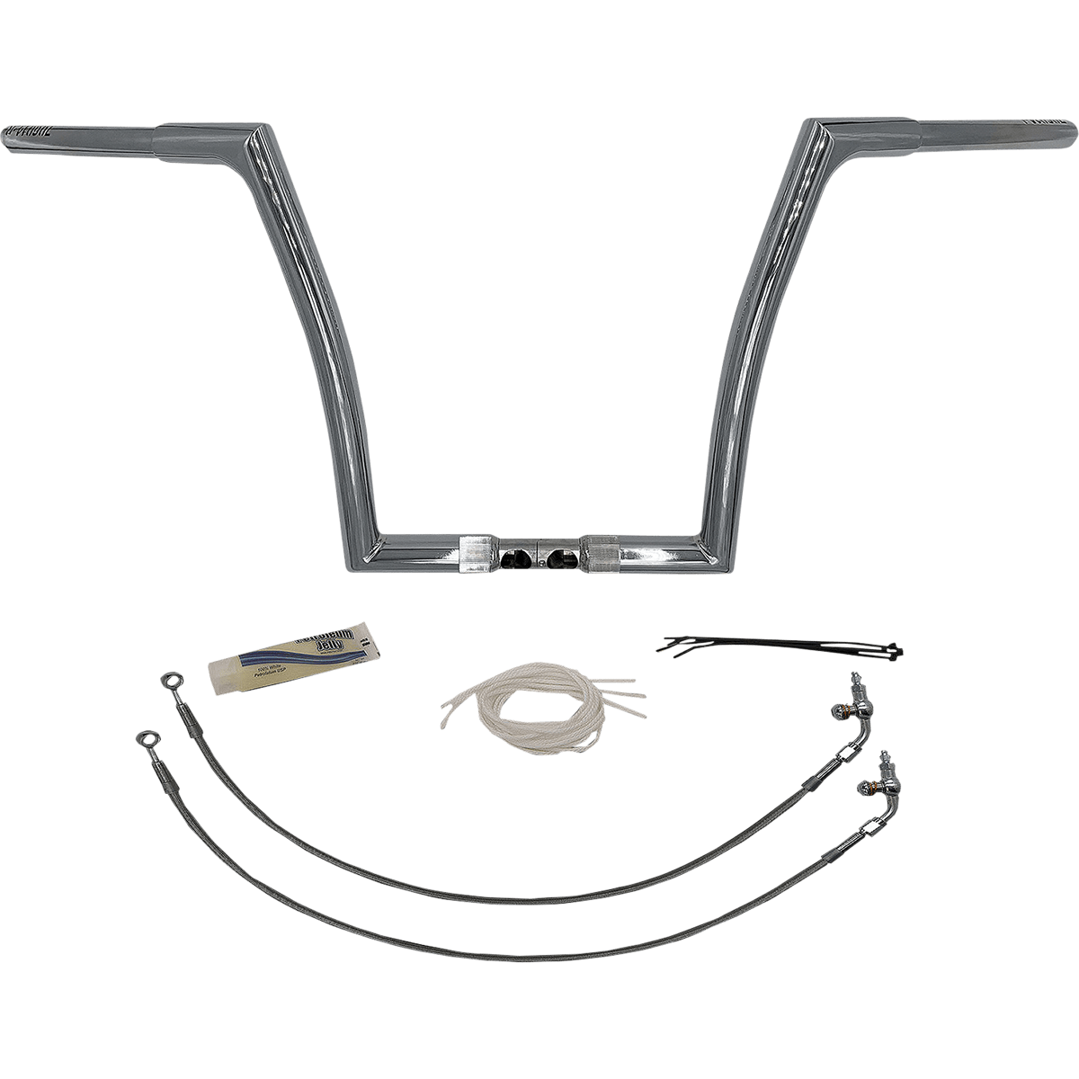 FAT BAGGERS INC. Handlebar Kit Flat Top 14" Chrome 709314