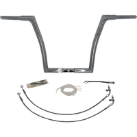 FAT BAGGERS INC. Handlebar Kit Flat Top 14" Chrome 709314