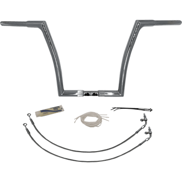 FAT BAGGERS INC. Handlebar Kit Flat Top 14" Chrome 709314