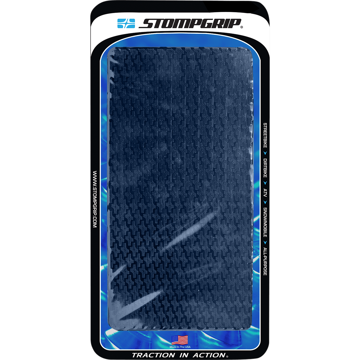 STOMPGRIP Traction Kit Rectangle Sheet Black