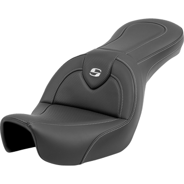 SADDLEMEN Roadsofa™ Carbon Fiber Seat Carbon Fiber without Backrest FXD '06-'17 80604185