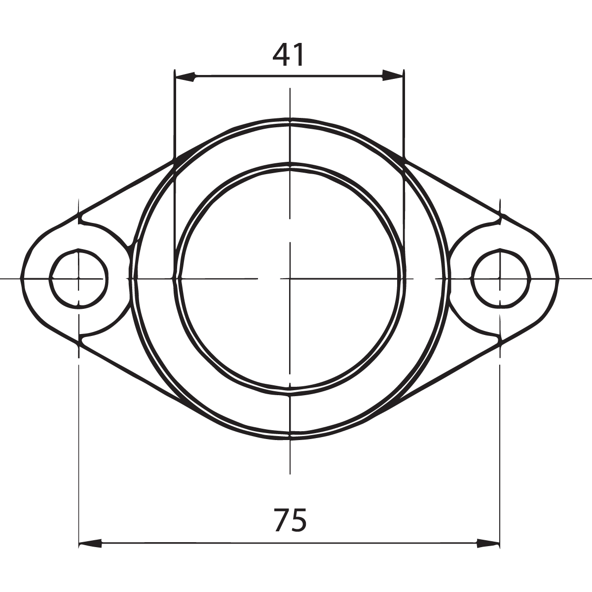 KIMPEX Carburetor Mounting Flange Polaris