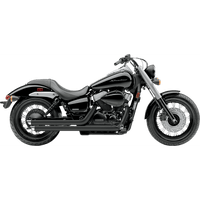 COBRA Streetrod Slashdown Exhaust Black 1911B