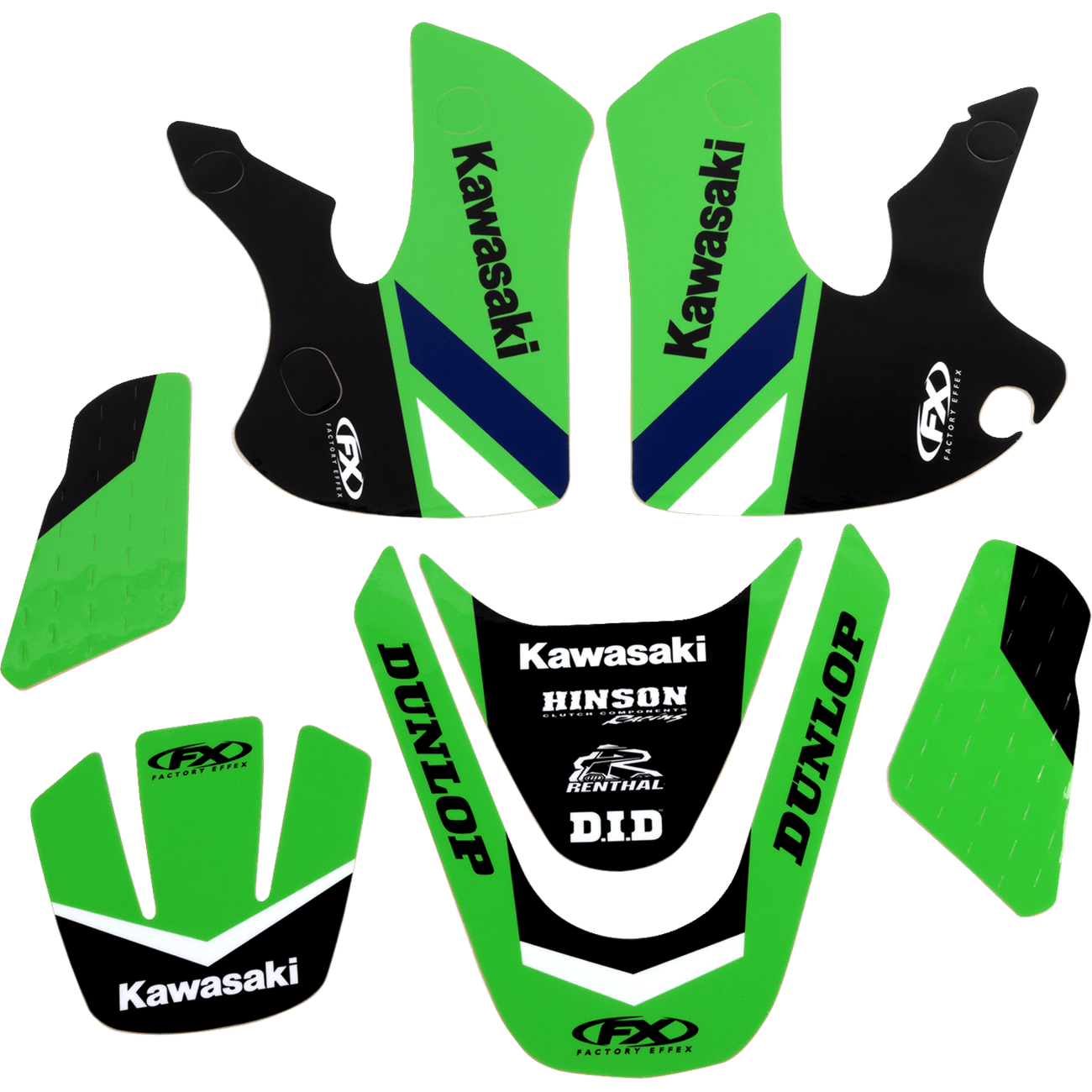 FACTORY EFFEX EVO 20 Graphic Kit KX 65/KLX 110