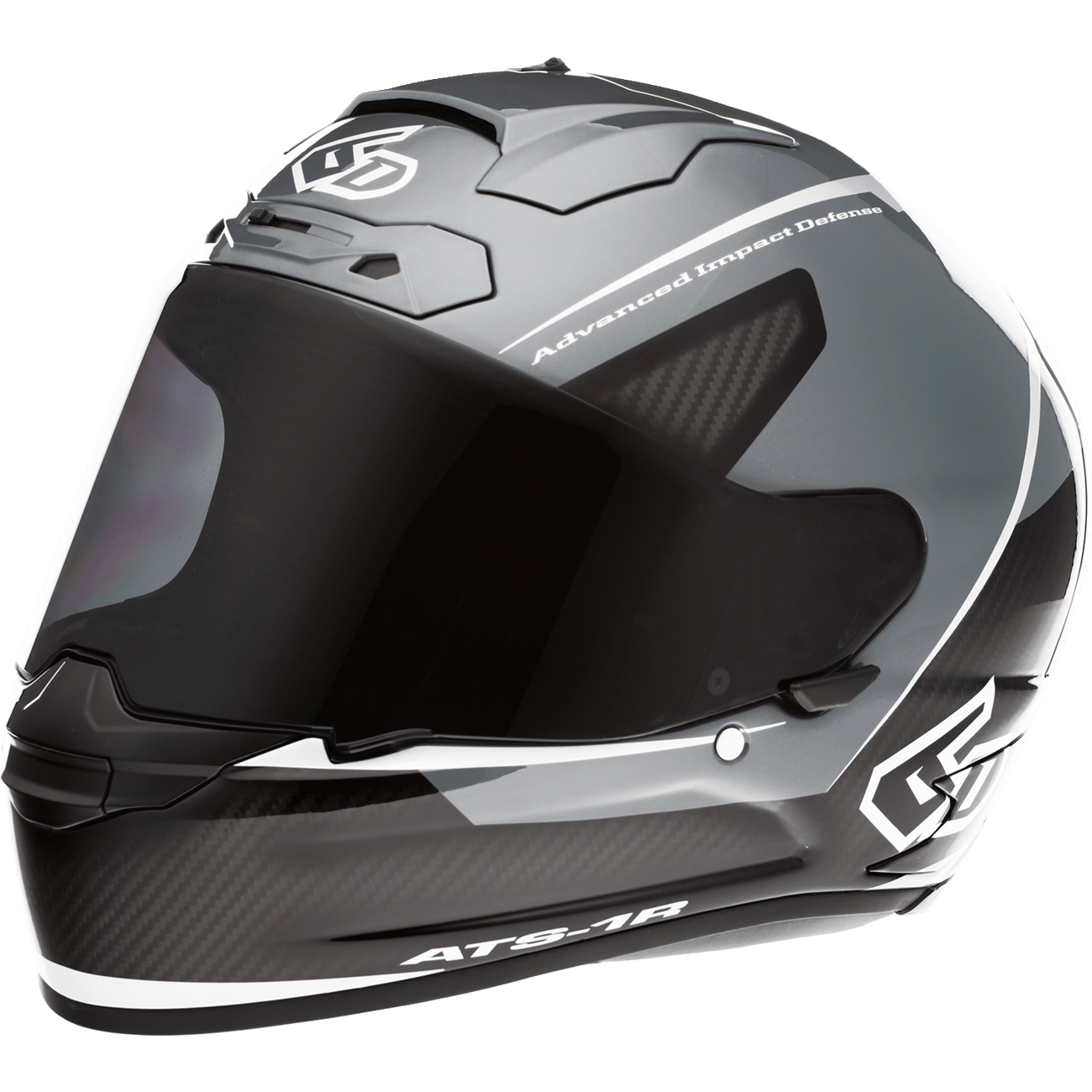 6D HELMETS ATS-1R Helmet Alpha Silver Small 300585