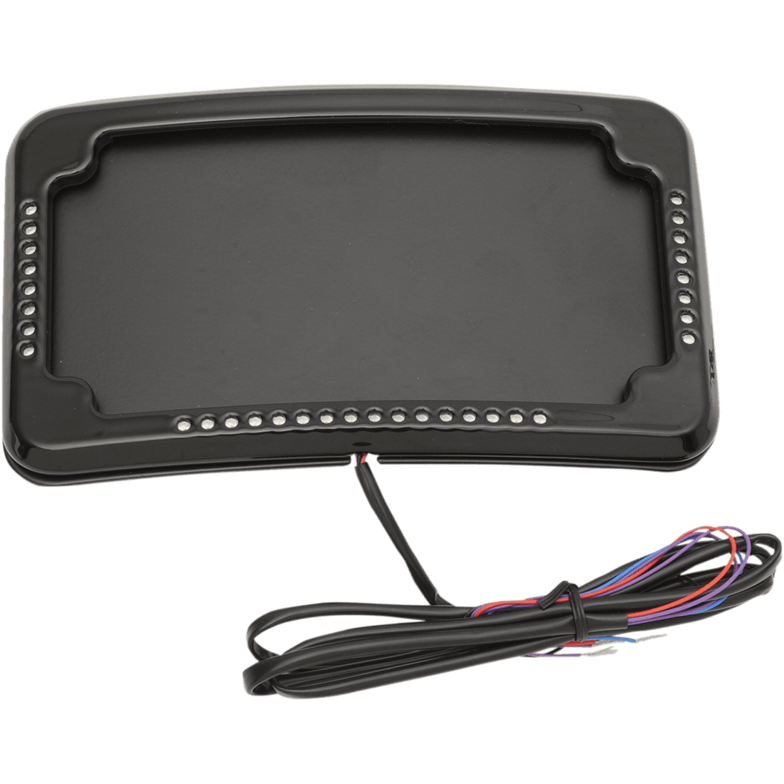 CYCLE VISIONS License Plate Mount Lighted Frame CV4640B