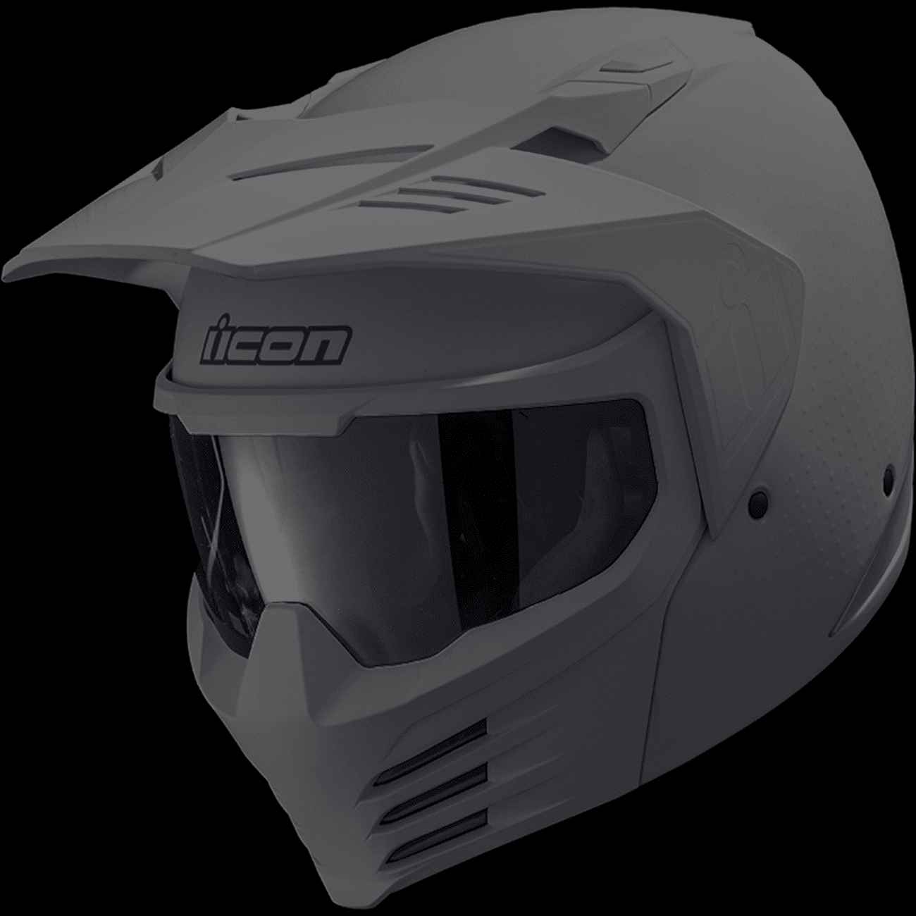 ICON Elsinore™ Helmet Monotype Gray Small