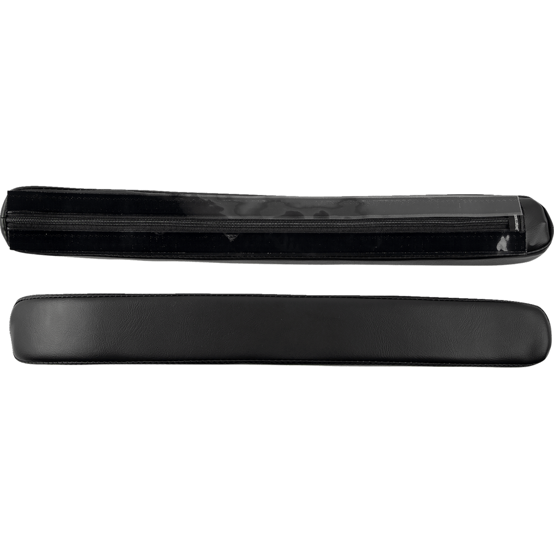 SHOW CHROME Kaliber Armrest Pads Black w/ Black Stitching Slingshot '15-'22 H441BK