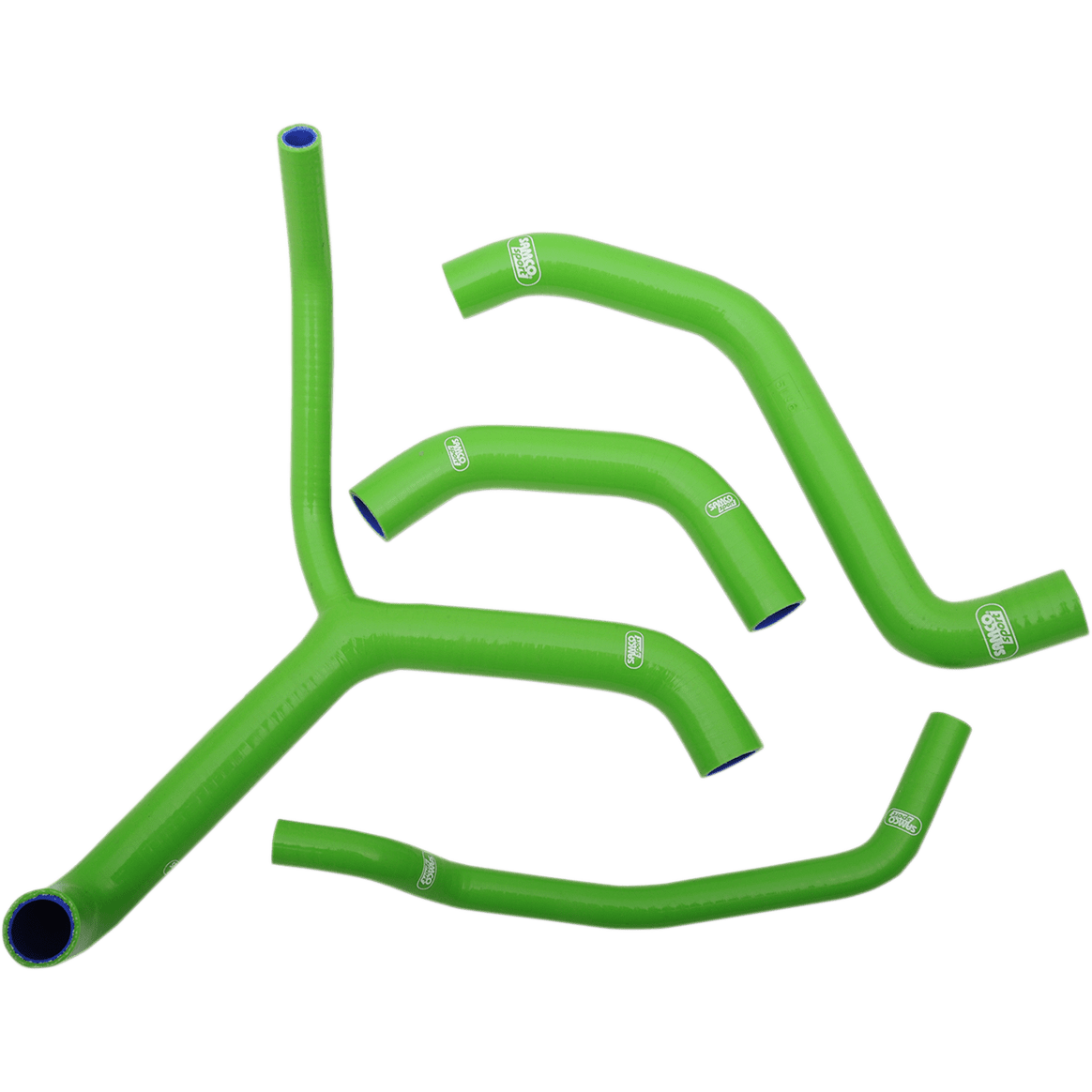 SAMCO SPORT Radiator Hose Kit Green Kawasaki KAW78GN