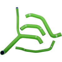 SAMCO SPORT Radiator Hose Kit Green Kawasaki KAW78GN