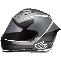 6D HELMETS ATS-1R Helmet Alpha Silver Small 300585