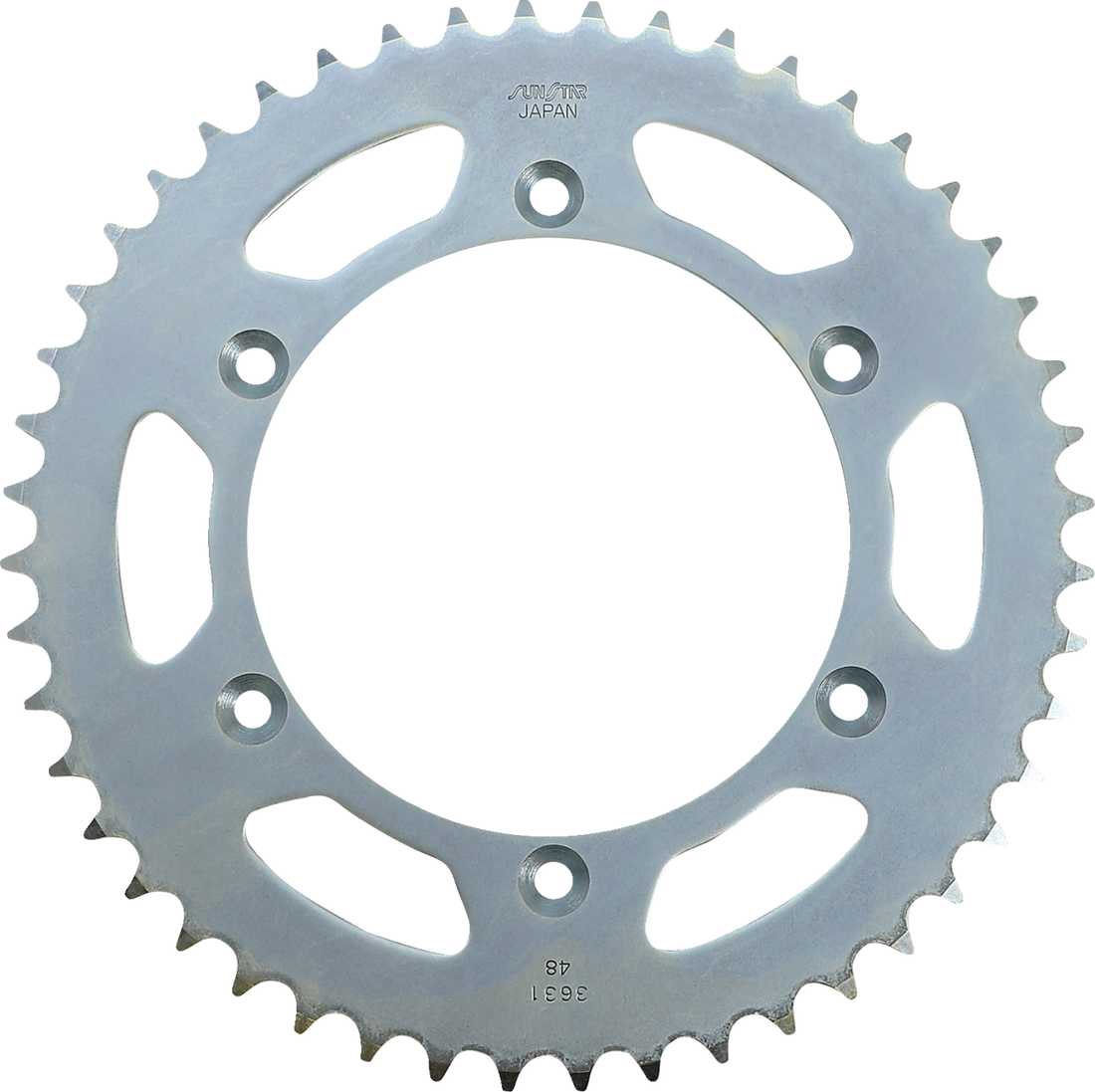 SUNSTAR SPROCKETS Steel Rear Sprocket 48 Tooth