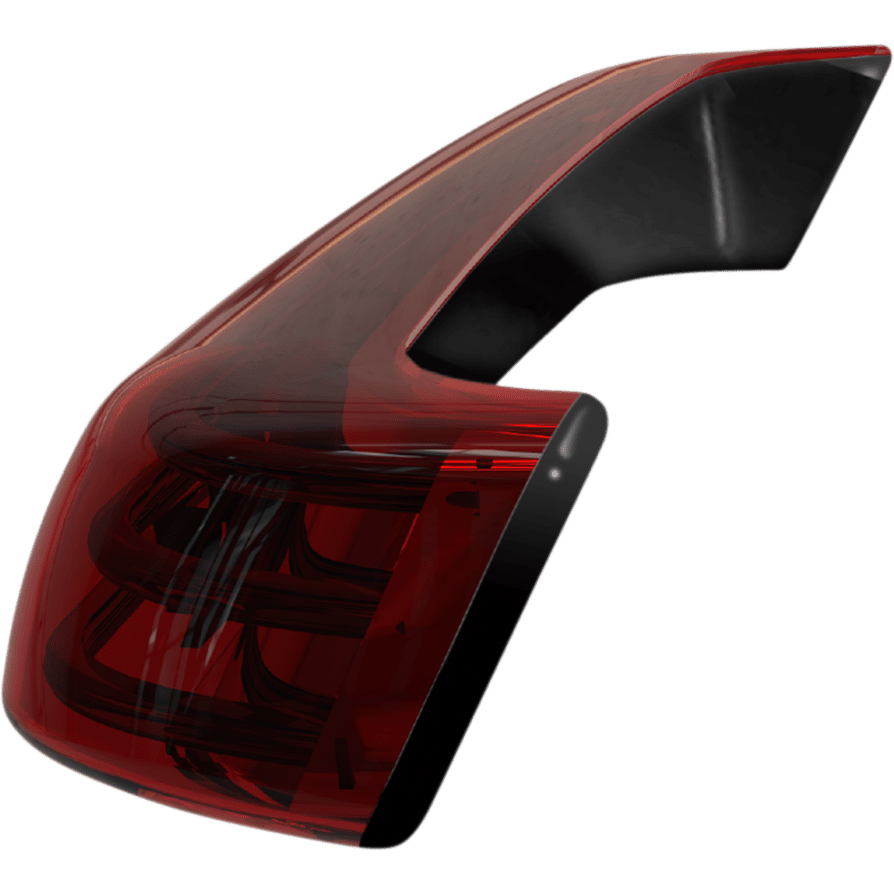 CUSTOM DYNAMICS Saddlebag Lights BCM Black/Red PBSBBCMBR