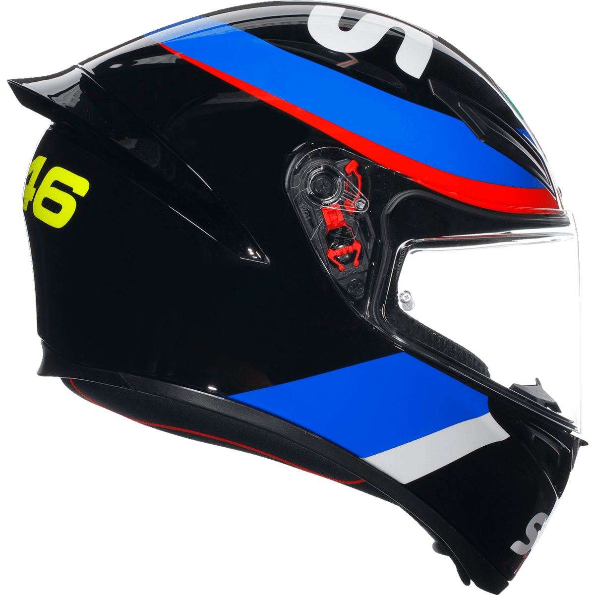 AGV K1 S Helmet VR46 Sky Racing Team Black/Red Small 2118394003023S