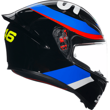 AGV K1 S Helmet VR46 Sky Racing Team Black/Red Large