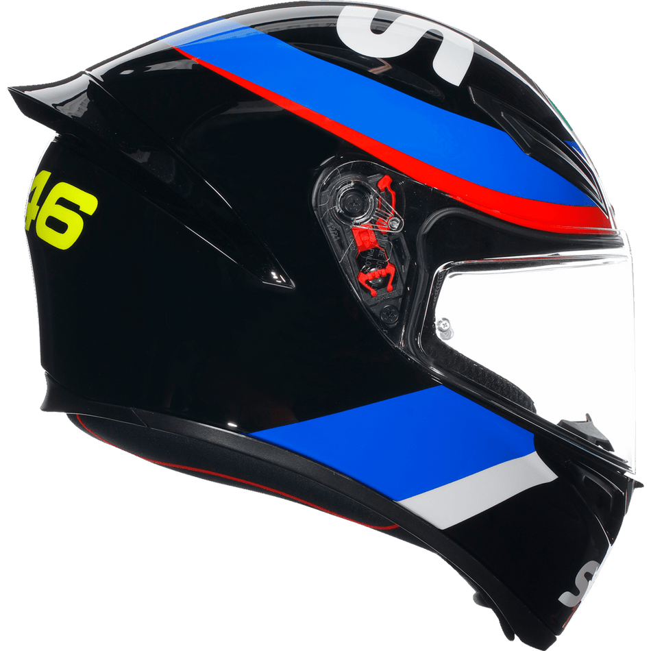 AGV K1 S Helmet VR46 Sky Racing Team Black/Red Large