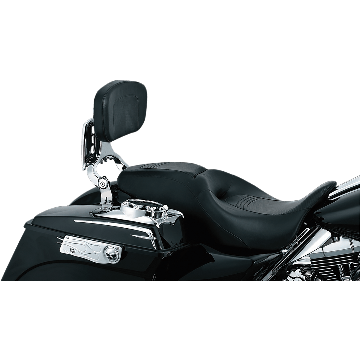 KURYAKYN Driver's/Passengers Backrest Chrome