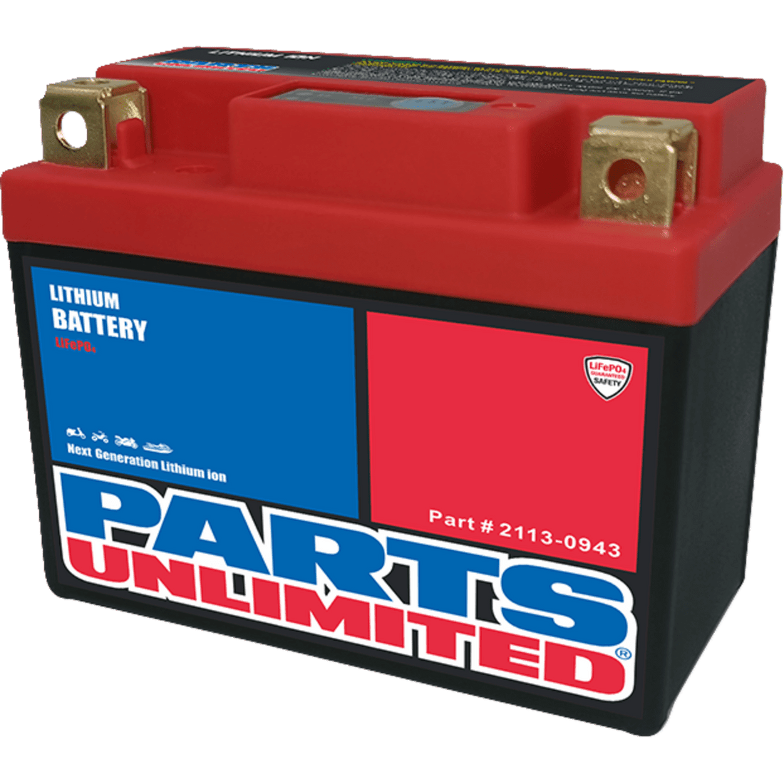 PARTS UNLIMITED Battery LFP03-B