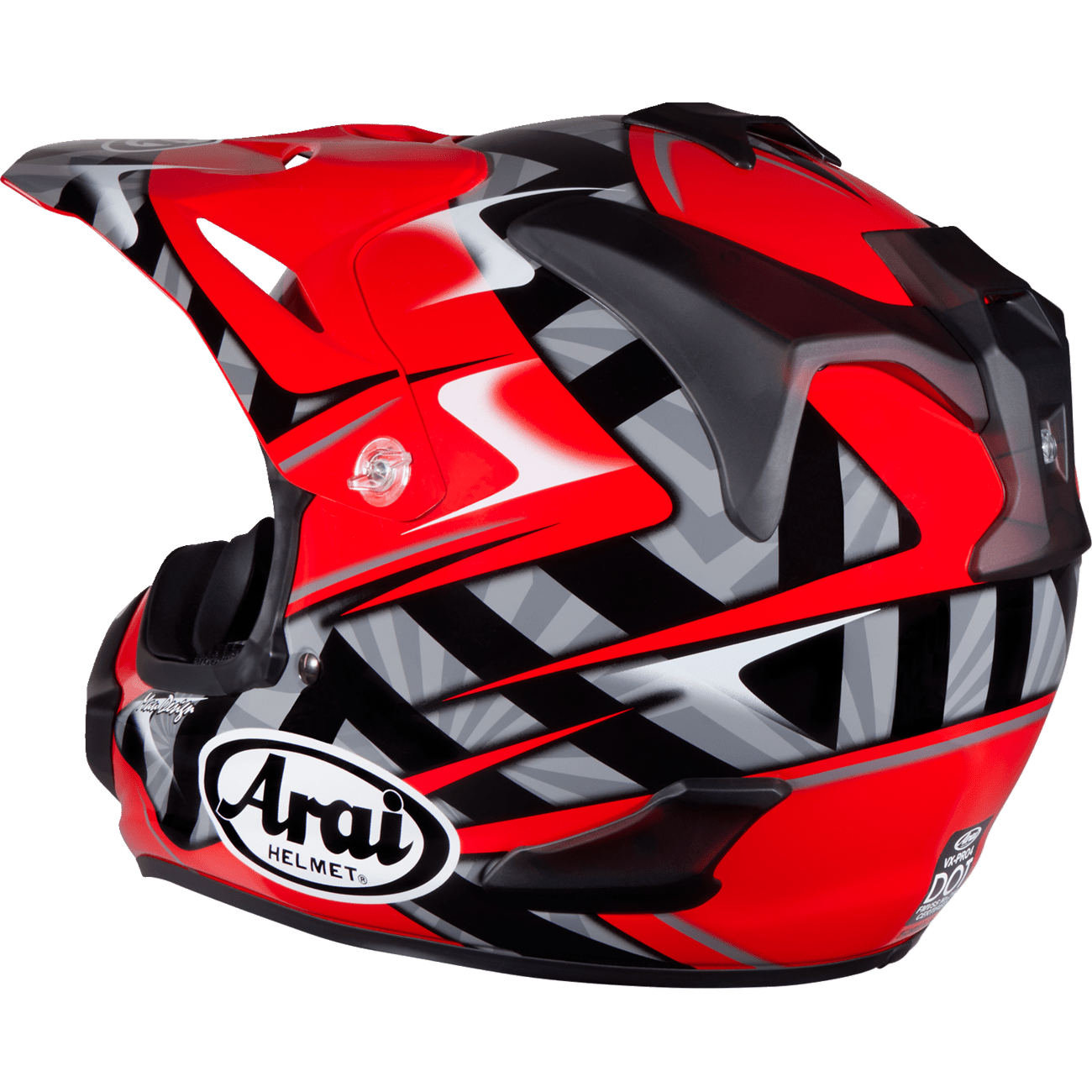 ARAI HELMETS VX-Pro4 Helmet Scoop Red Medium