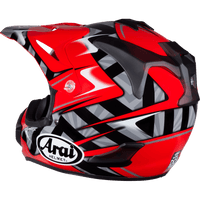 ARAI HELMETS VX-Pro4 Helmet Scoop Red Small