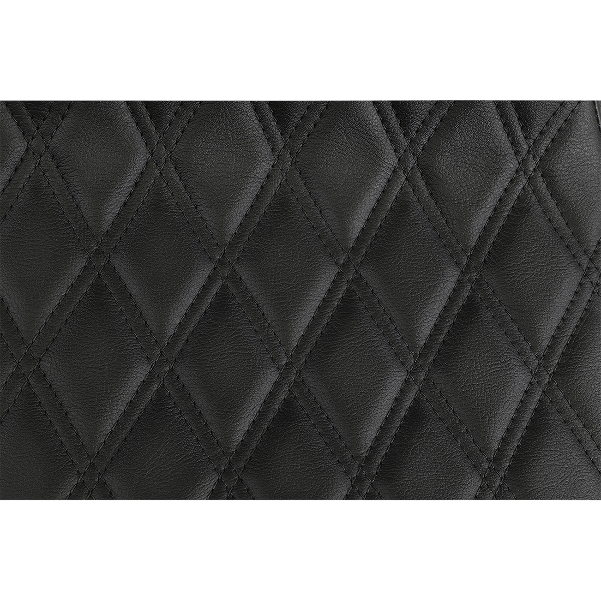 DRAG SPECIALTIES Extended Reach Predator III Seat Double Diamond Black Stitching FL '99-'07