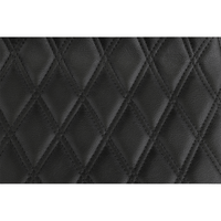 DRAG SPECIALTIES Extended Reach Predator III Seat Double Diamond Black Stitching FL '99-'07