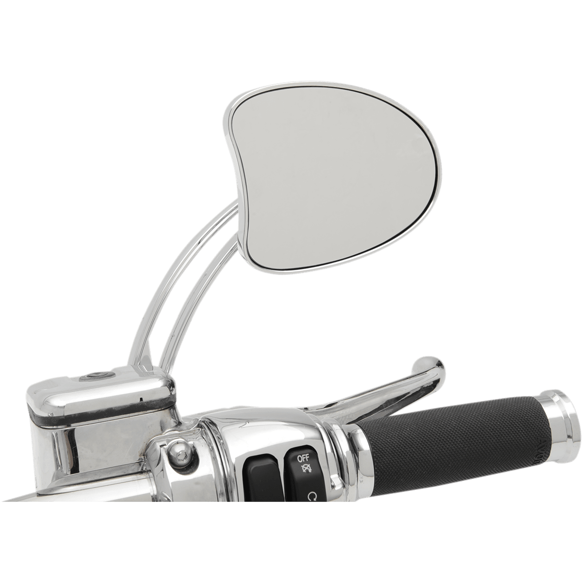 DRAG SPECIALTIES Touring Mirror Long Stem