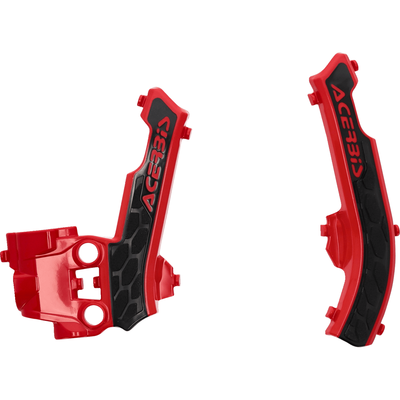 ACERBIS X-Grip Frame Guards Red/Black Gas Gas | Husqvarna | KTM