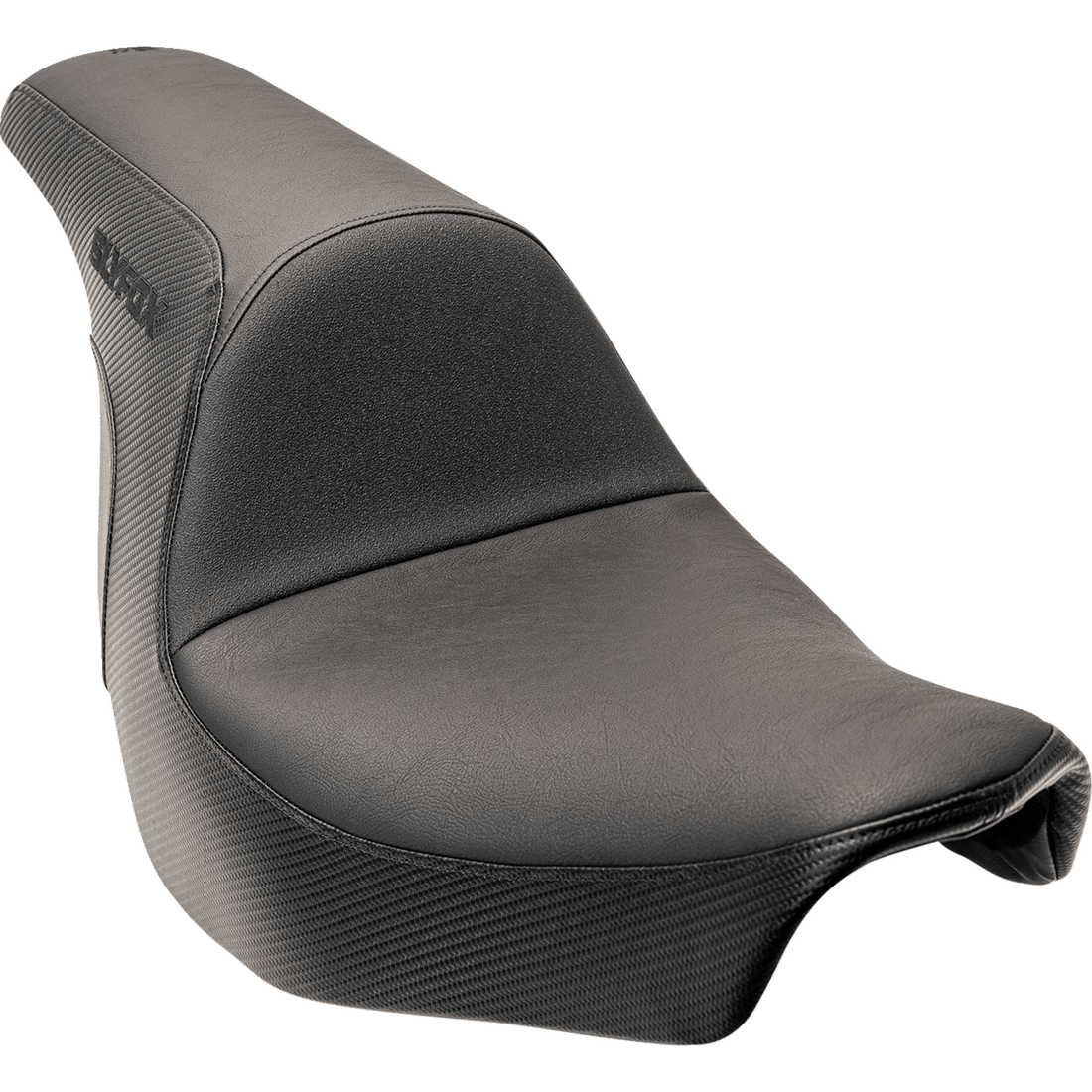 SLYFOX Slyfox Seat Black Logo Smooth Vinyl Carbon Fiber FL '18-'24 08021589