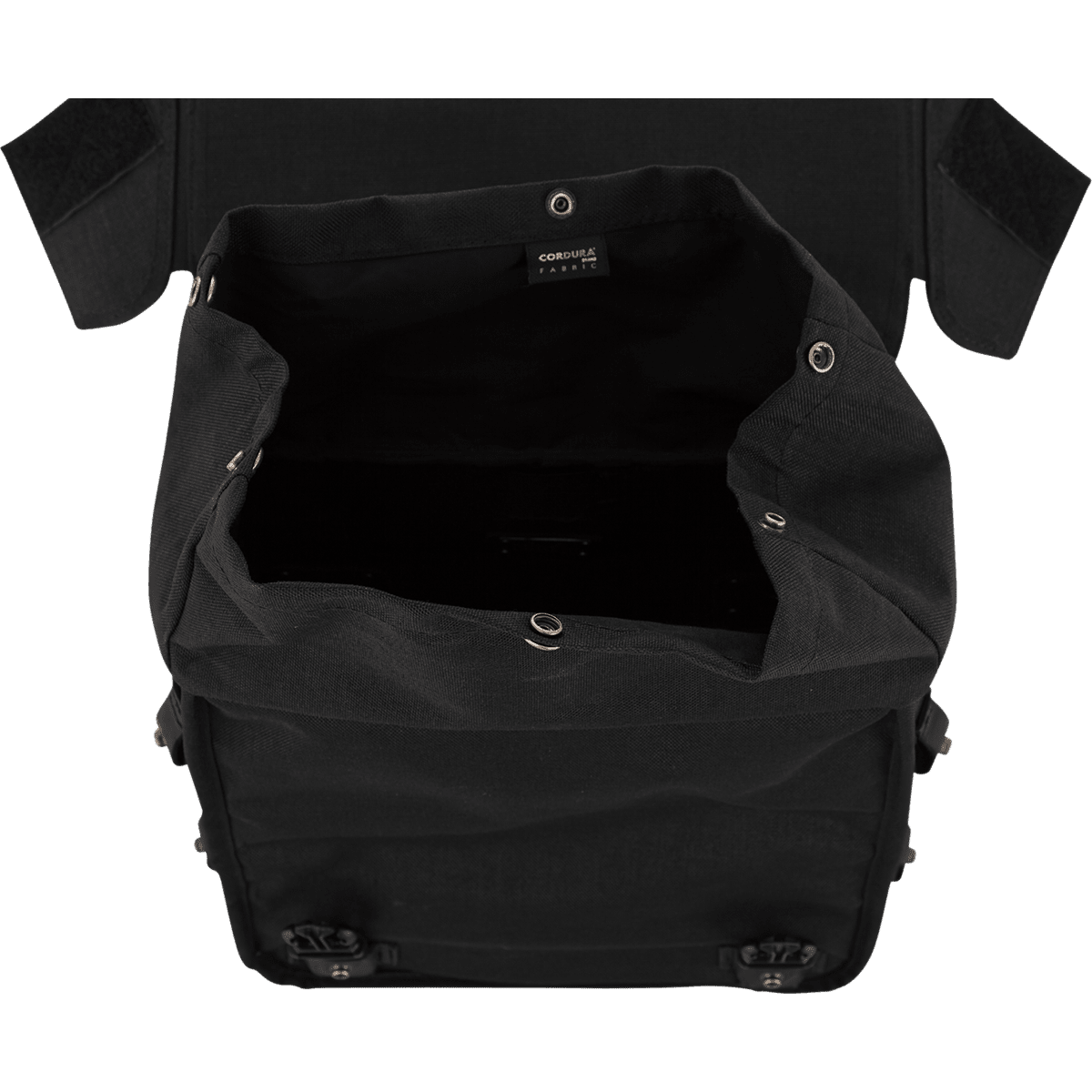 BURLY BRAND Throw-Over Saddlebag Black B151002B