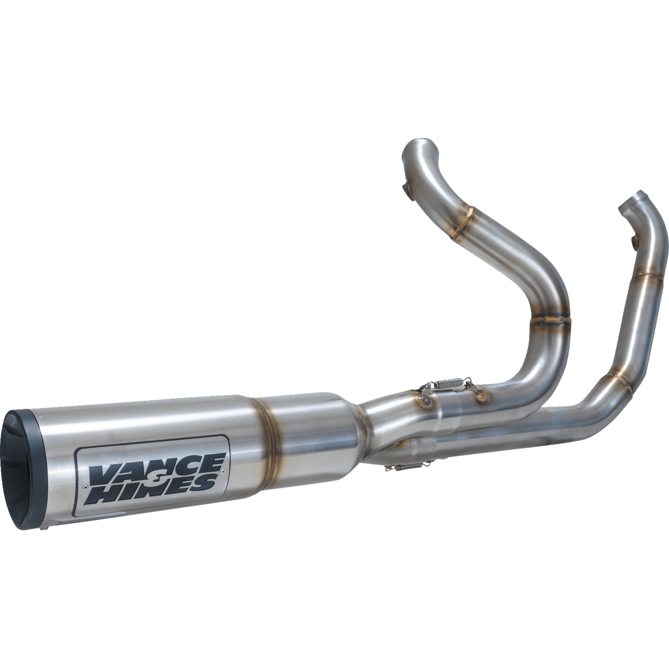 VANCE & HINES Hi-Output RR Exhaust System Brushed 27321