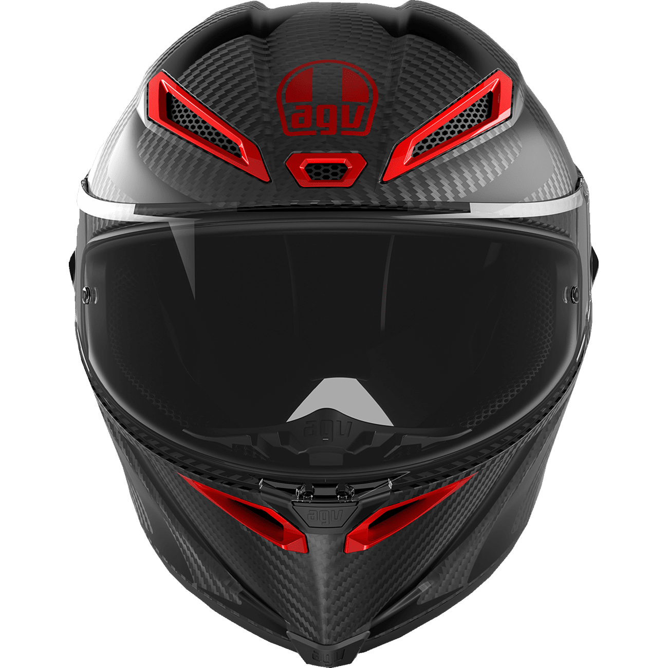 AGV Pista GP RR Helmet Intrepido Matte Carbon/Black/Red Medium 2118356002019M