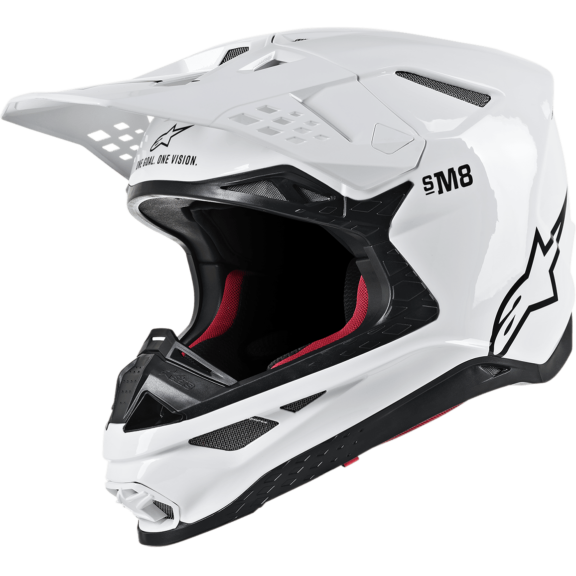 ALPINESTARS Supertech M8 Helmet MIPS® Gloss White Small