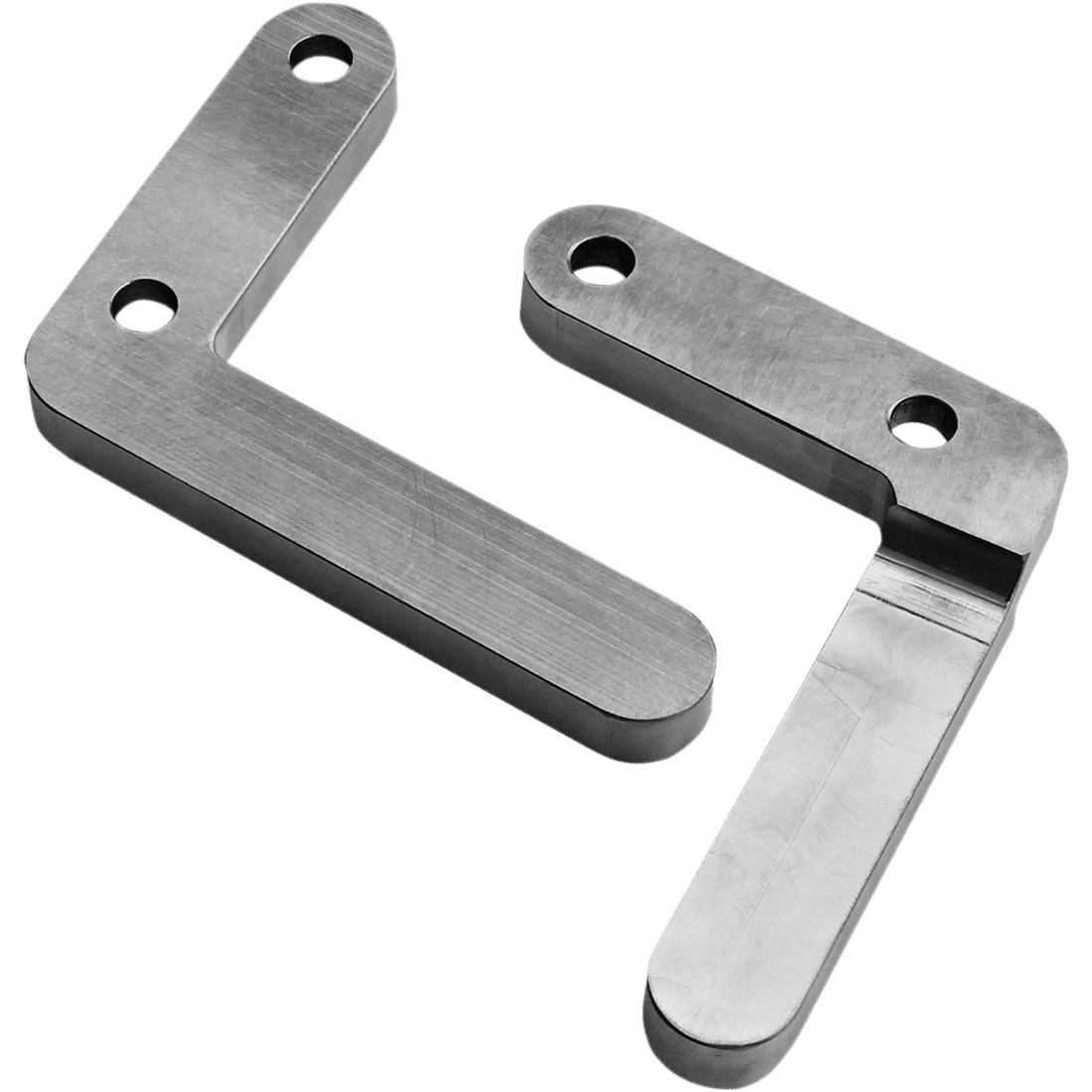 KLOCK WERKS Front Fender Mounting Blocks Chrome KWFS020410