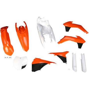 ACERBIS Full Replacement Body Kit OEM '13 Orange/White/Black 2314333914