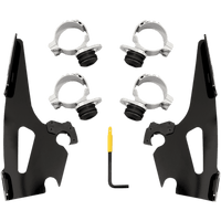 MEMPHIS SHADES Fats/Slim/Sportshield Mounting Kit Black Scout MEB2019