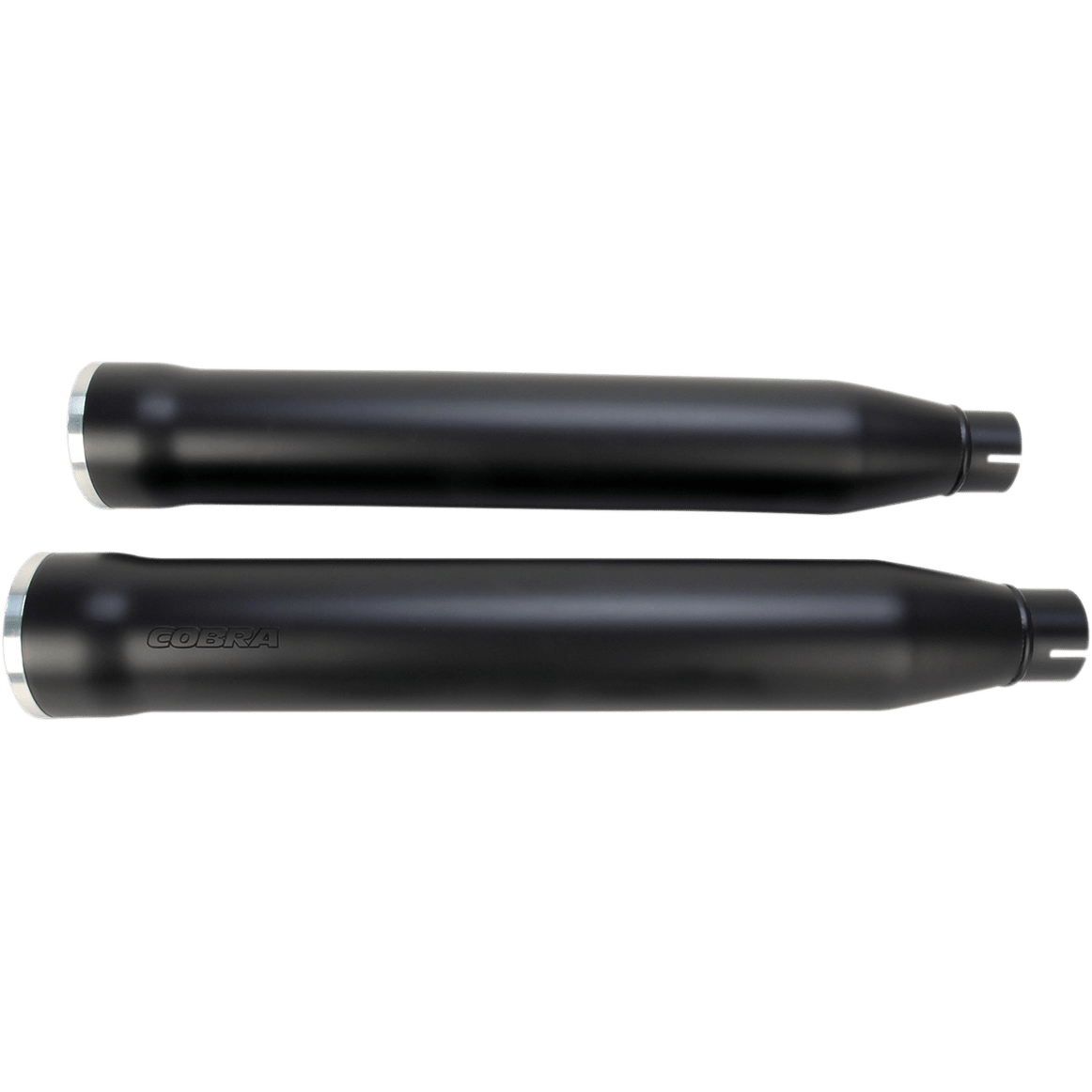 COBRA 3" RPT Mufflers for '07-'17 Softail Black 6053B